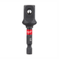 Milwaukee SHOCKWAVE™ 1/4 in. Hex to 1/2 in. Square Socket Adapter — 48-32-5034