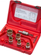Milwaukee 7 PC Quick Change Steel Plate Carbide Hole Cutter Set — 49-22-8210