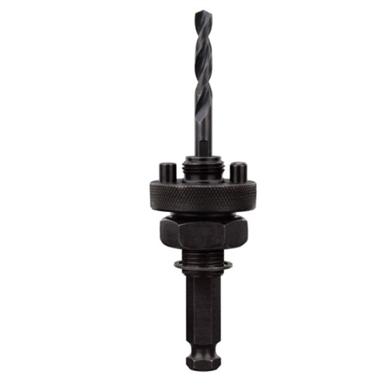 Milwaukee Large Thread No-Wobble Arbor 7/16" Shank — 49-56-9100