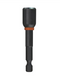 Milwaukee SHOCKWAVE™ Impact Duty 1/4” x 2-9/16” Magnetic Nut Driver Bulk 10 — 49-66-4732