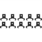 Milwaukee 1/2" Drive Socket Rail Clips — 49-66-6741