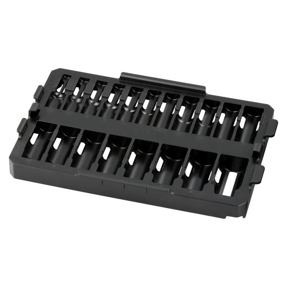 Milwaukee 19 PC SHOCKWAVE™ Impact Duty Socket 3/8” Drive MM TRAY ONLY — 49-66-6831
