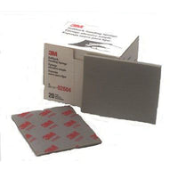 3M&trade; 02604 Flexible Sanding Sponge, 4-1/2 in W x 5-1/2 in L, 3/16 in THK, 320/400 Grit, Fine Grade, Gray