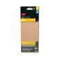 3M&trade; 03035 Sandpaper, 3-2/3 in W x 9 in L, 80 Grit, Aluminum Oxide Abrasive, Brown, Dry