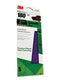 3M&trade; 03077 Performance Sandpaper, 3-2/3 in W x 9 in L, 180 Grit, Aluminum Oxide Abrasive, Purple, Dry