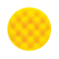 Mirka® Waffle Polishing Pad, Yellow, 3 1/4", MPADYF-3.25W