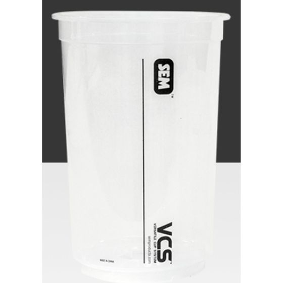 SEM VCS Hard Cups, 20-Count Cases, 32 oz / Blank / 20 cups, 92132