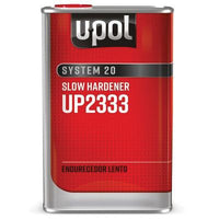 U-POL® SYSTEM 20 UP2333 National Rule Slow Hardener, 1 L Tin, Clear, Liquid, Use With: 2K Primers and Clearcoats