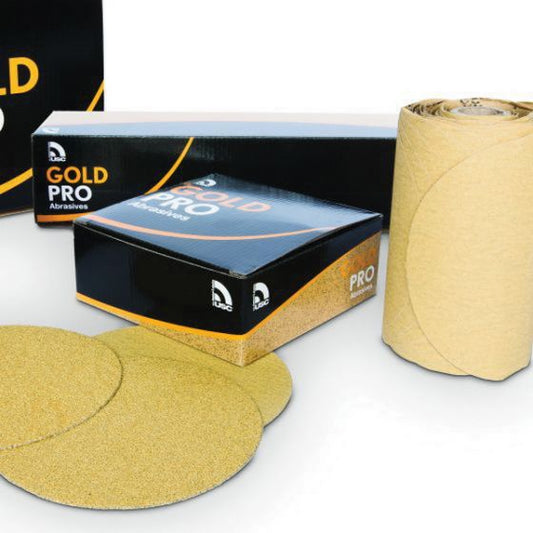 USC® Gold Pro® 087106 Abrasive Sheet Roll, 2-3/4 in W x 25 yd L, P080 Grit