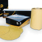 USC® Gold Pro® 087106 Abrasive Sheet Roll, 2-3/4 in W x 25 yd L, P080 Grit