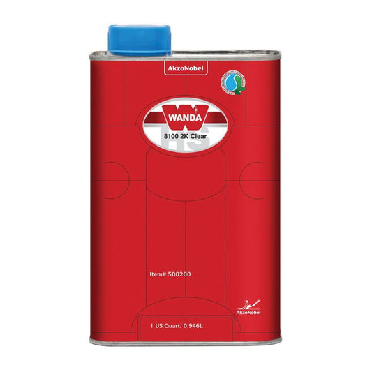WANDA 8100 2K Clearcoat, NA, 1 US Quart, 500200
