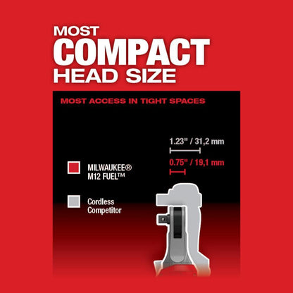 Milwaukee M12 FUEL™ 3/8" High Speed Ratchet