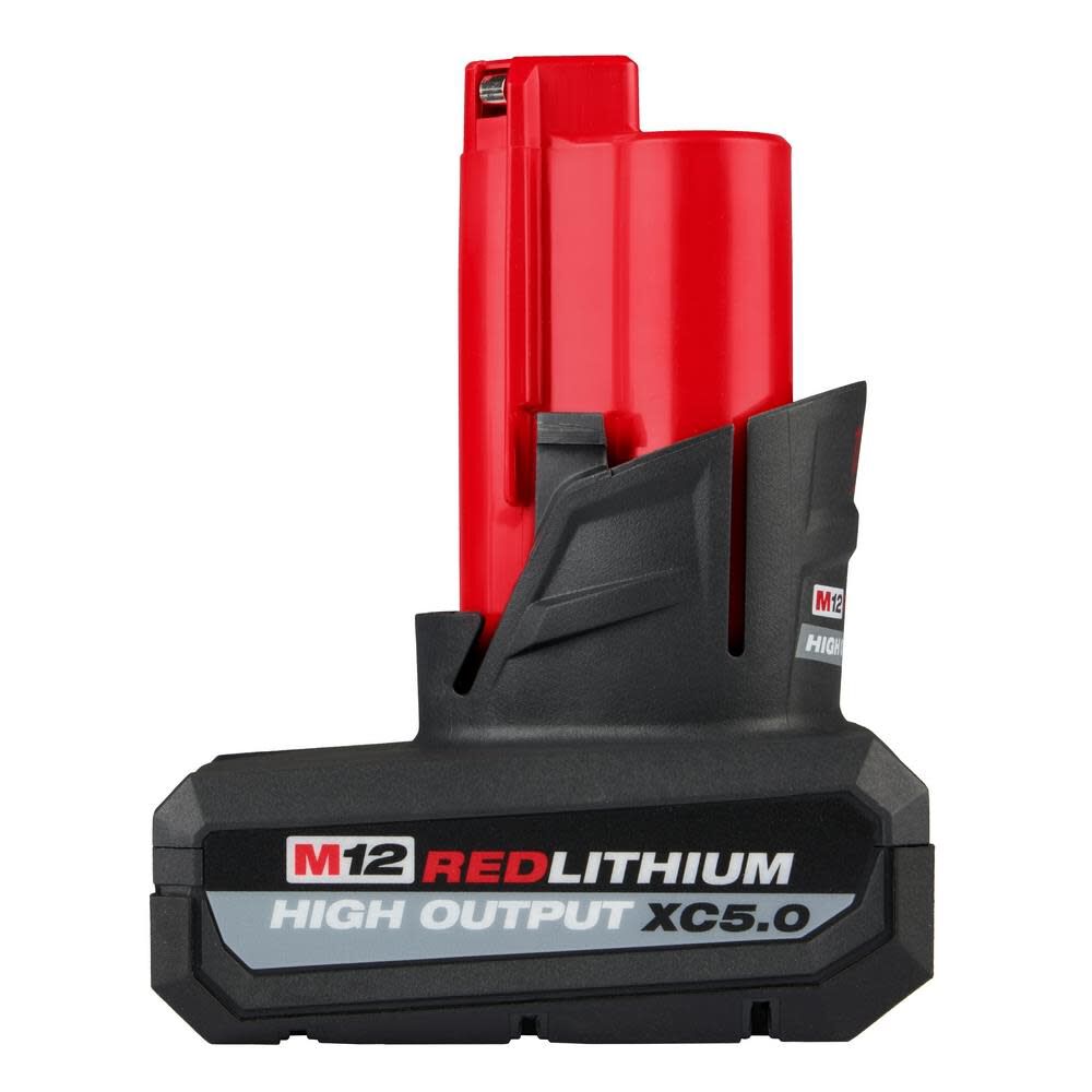 Milwaukee 48-11-2450 M12 REDLITHIUM High Output XC 5.0 Battery Pack