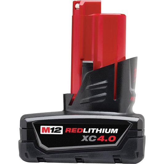 Milwaukee 48-11-2440 M12 REDLITHIUM Extended Capacity XC 4.0 Battery Pack