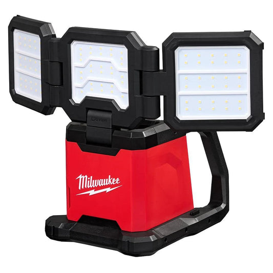 Milwaukee 2368-20 M18™ ROVER™ Dual Power Triple-Panel Flood & Area Light