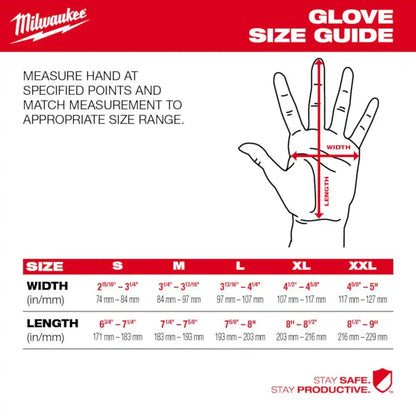 Milwaukee Cut Level 2 High Dexterity Polyurethane Dipped Gloves - XL