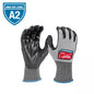 Milwaukee Cut Level 2 High Dexterity Polyurethane Dipped Gloves - XL — 48-73-8723