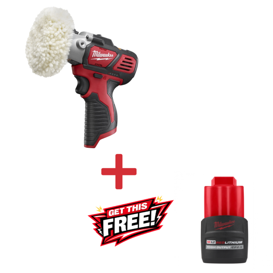 Milwaukee M12™ Variable Speed Polisher/Sander Q3 PROMO — 2438-20Q326