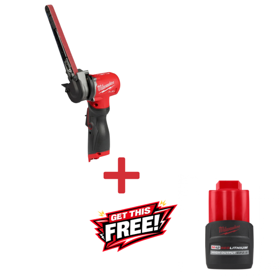 Milwaukee M12 FUEL™ 1/2" X 18" Bandfile Q3 PROMO — 2482-20Q326
