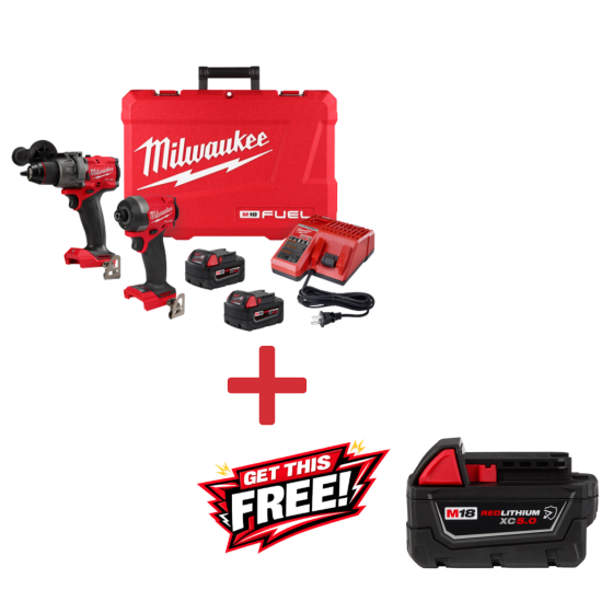 Milwaukee M18 FUEL™ 2-Tool Combo Kit - Hammer Drill/Driver Q3 PROMO — 3697-22Q326