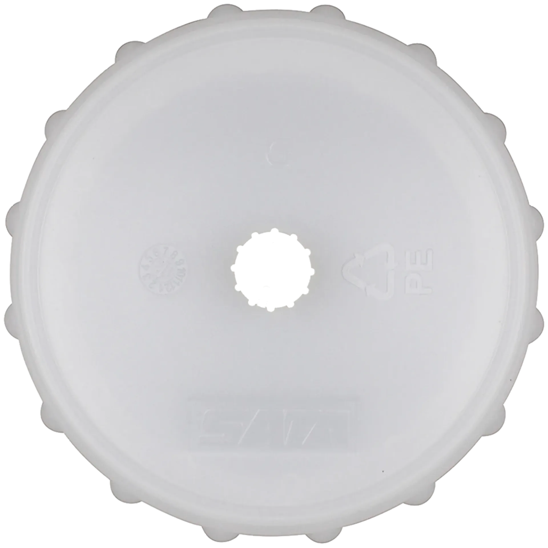 SATA 95448 Screw-On Cup Lid, Use With: 85 mL Reusable Gravity Flow Plastic Cup Lid - 95448 - SATA 95448