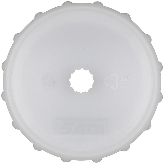 SATA 95448 Screw-On Cup Lid, Use With: 85 mL Reusable Gravity Flow Plastic Cup Lid - 95448 - SATA 95448