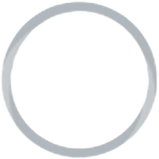 SATA 96875 Inner Cup Seal, Use With: SATAjet 100 B, 1000 B, 3000 B, 4000 B, 5000 B Spray Gun - 96875 - SATA 96875