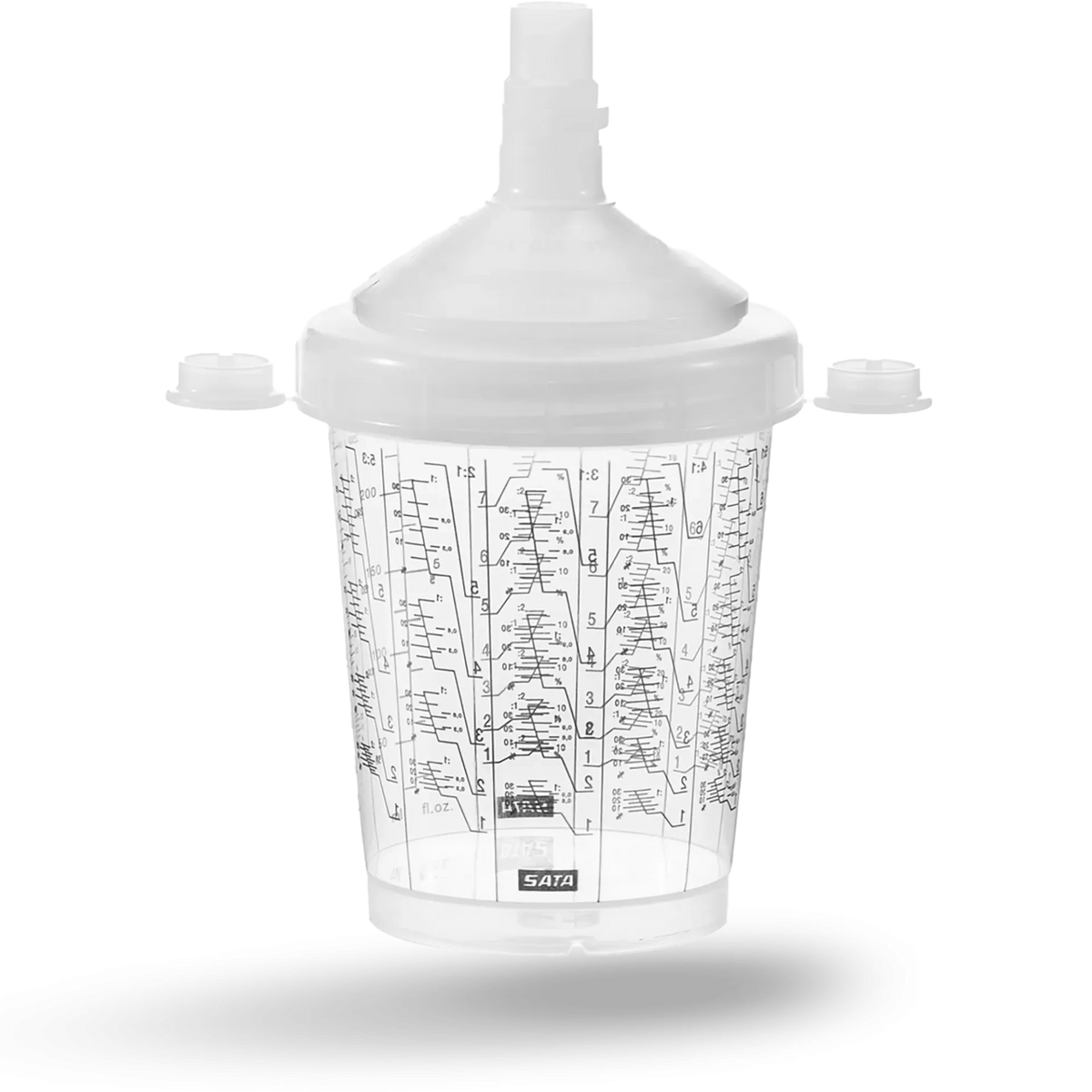 SATA RPS Disposable Cup System - 0.3 L / 125 micron / Flat sieve / 100-pack - SATA 1214816
