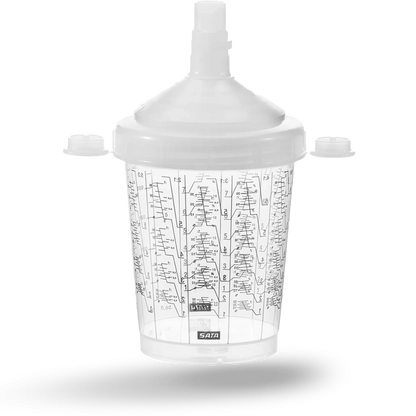 SATA RPS Disposable Cup System - 0.3 L / 125 micron / Flat sieve / 100-pack - SATA 1214816