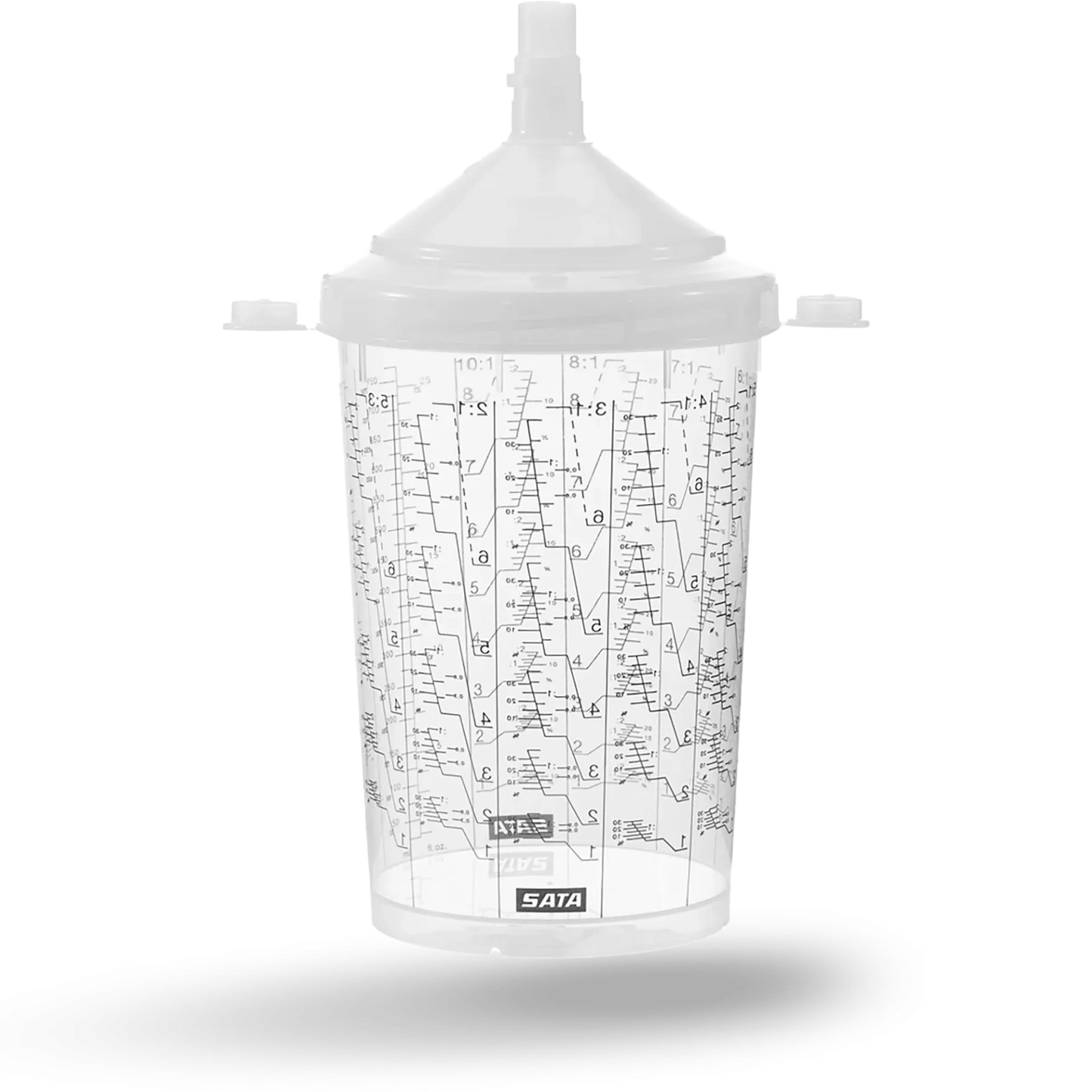 SATA RPS Disposable Cup System - 0.9 L / 125 micron / Flat sieve / 40-pack - SATA 1202259