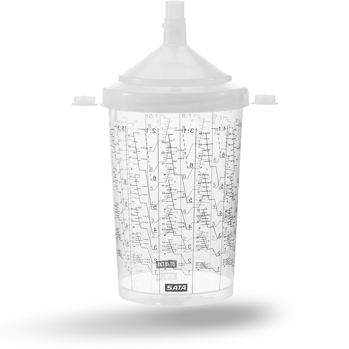 SATA RPS Disposable Cup System - 0.9 L / 125 micron / Flat sieve / 40-pack - SATA 1202259