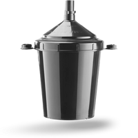 SATA RPS Disposable Cup System - 0.6 L / 125 micron / Flat sieve - SATA 1202142