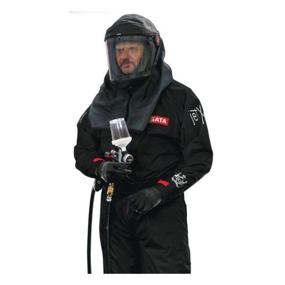 SATA Pro Series Paint Suit - Black - Large - SATA 550056BK