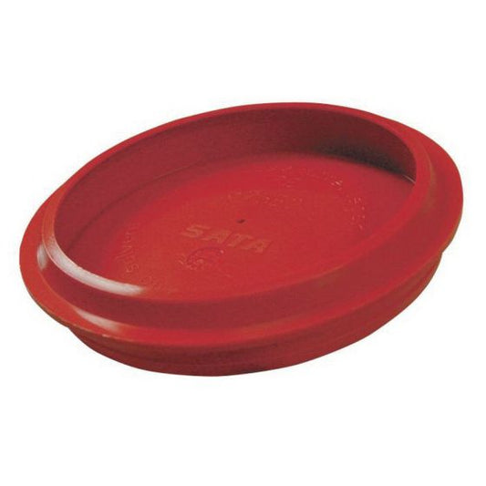 SATA 71555-10 Cup Lid, Plastic, Use With: 0.75 and 1 L Reusable Gravity Flow Aluminum Cup - SATA 71555-10