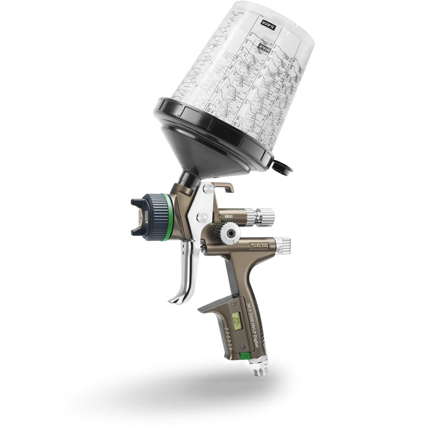 SATAjet X 5500 HVLP Digital Spray Gun - HVLP / 1.4 mm O / 0.9 L - SATA 1062140