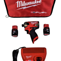 Milwaukee 2551-22 M12 FUEL SURGE 1/4 in. Hex Hydraulic Driver, 2 Battery Kit