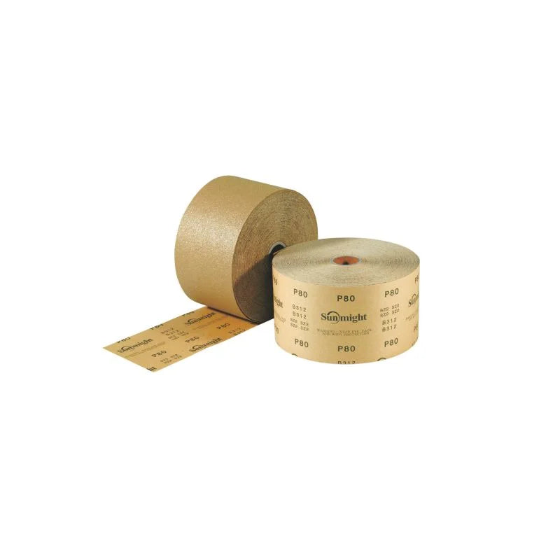 Sunmight Gold P240 Sunmight 22212 Sheet Roll, 25 yd L, 2-3/4 in W, P240 Grit, Aluminum Oxide Abrasi — manufacturer part 22212