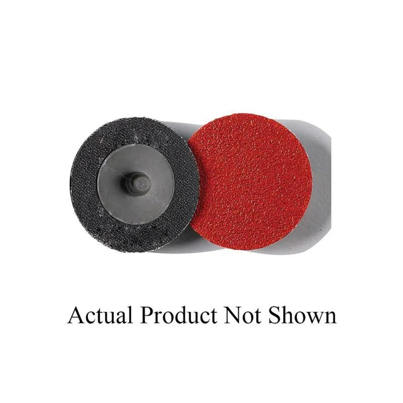 Sunmight 2-inch P24 Ceramic Quick Change Disc 2" R Tyer 24Grit — manufacturer part 90701