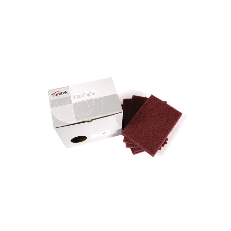 Sunmight Scuff Pads 6"X9" Very Fine Maroon — manufacturer part 80100