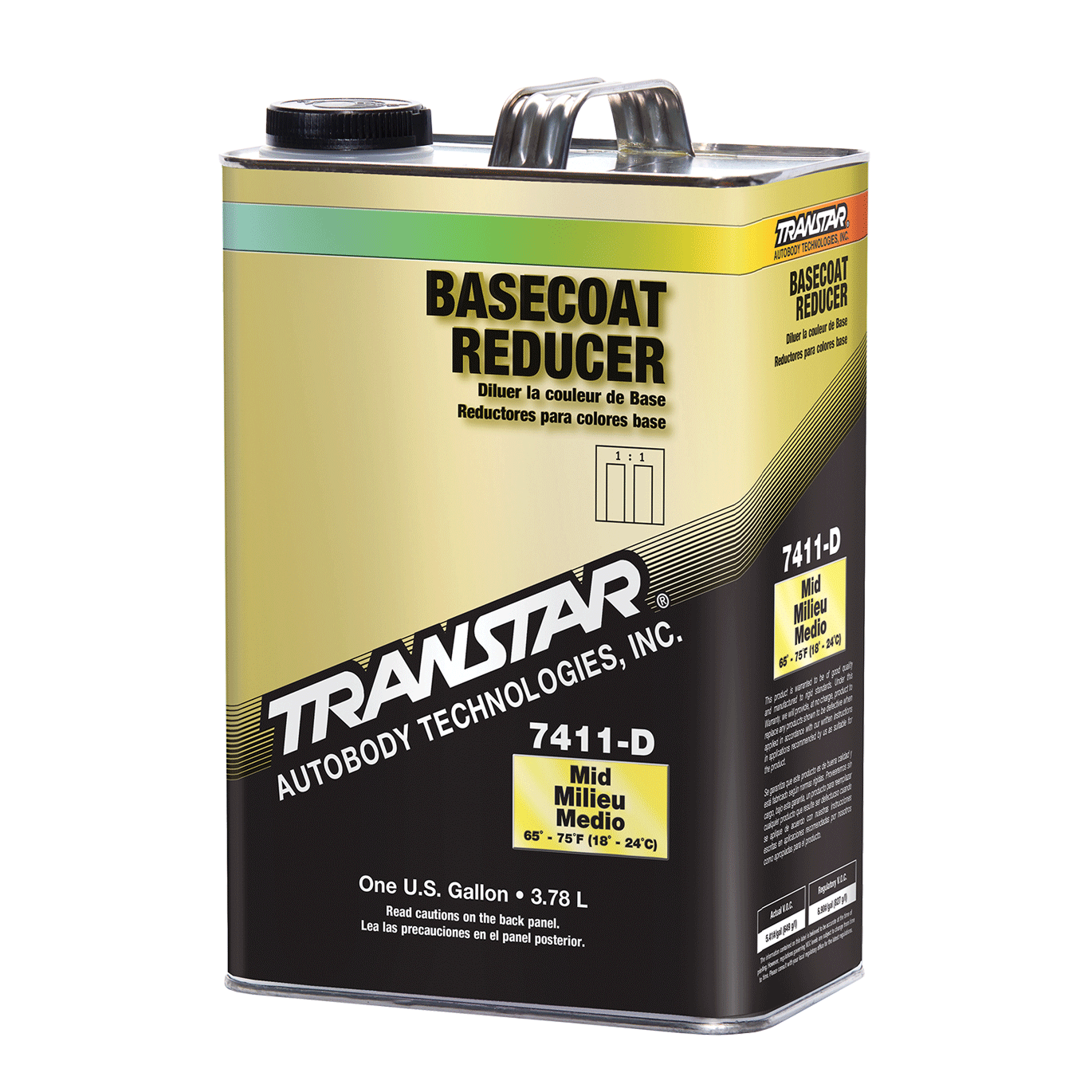 Basecoat Reducer — Transtar 7411-D, Gallon