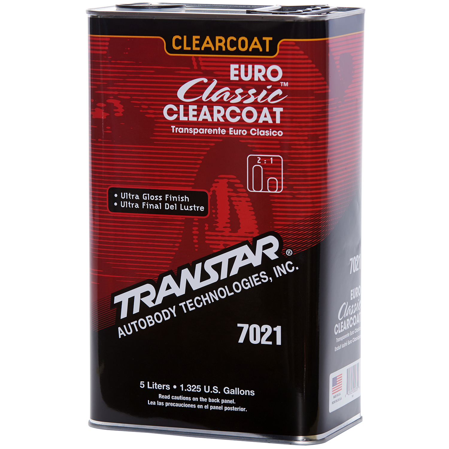 Euro Classic Clearcoat — Transtar 7021, 5 Liter