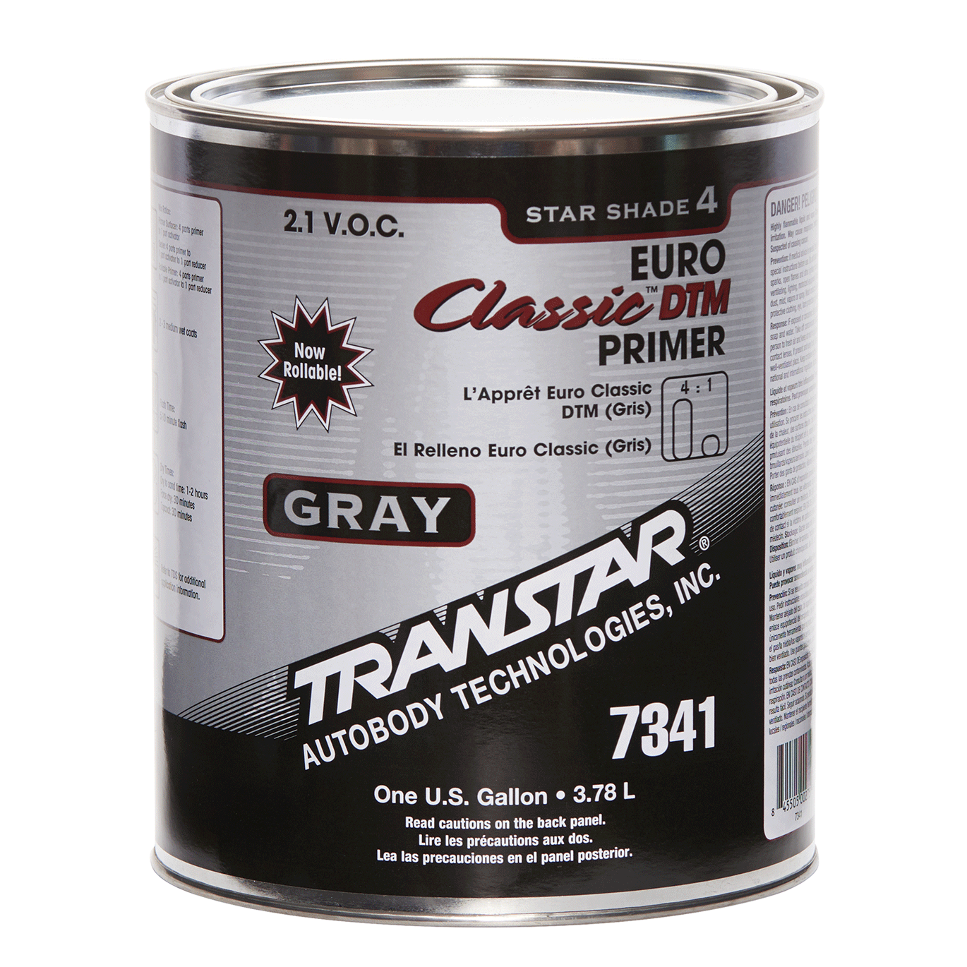 Euro Classic DTM Primer — Transtar 7361, Gallon