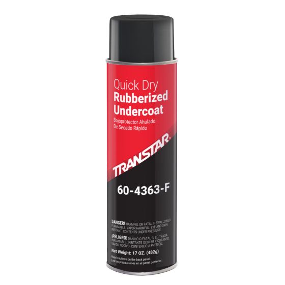 Quick Dry Rubberized Undercoating — Transtar 60-4363-F, 20 oz Aerosol