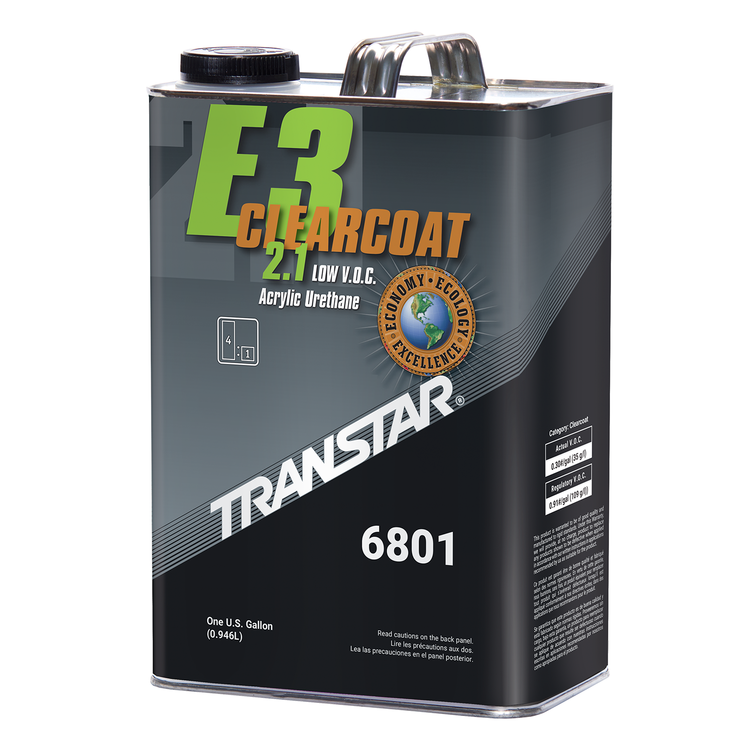 E3 Clearcoat — Transtar 6801, Gallon