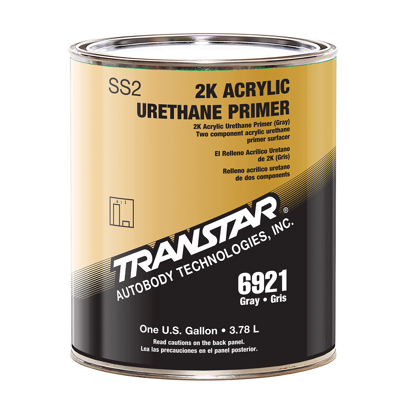 2K Hi-Performance Acrylic Urethane Primer — Transtar 6921, Gallon