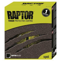 U-POL® 0820VG Low VOC Raptor Kit, 4 L, Black, 125 sq-ft Coverage - U-POL 0820VG