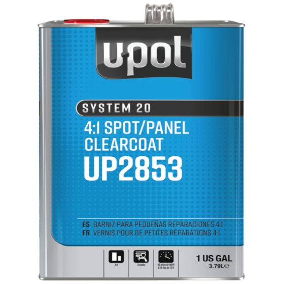 2K URETHANE SPOT/PANEL CLEAR 3.79L (4:1) - U-POL 2853