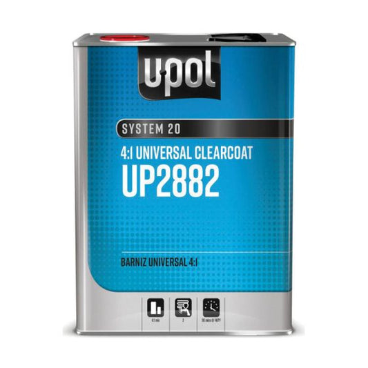 U-POL® SYSTEM 20 UP2882 Universal Clear Coat, 1 gal, 4:1 Mixing - U-POL UP2882