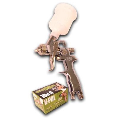U-POL® UP0321 Mini HVLP Spray Gun, 1 mm Tip - U-POL UP0321