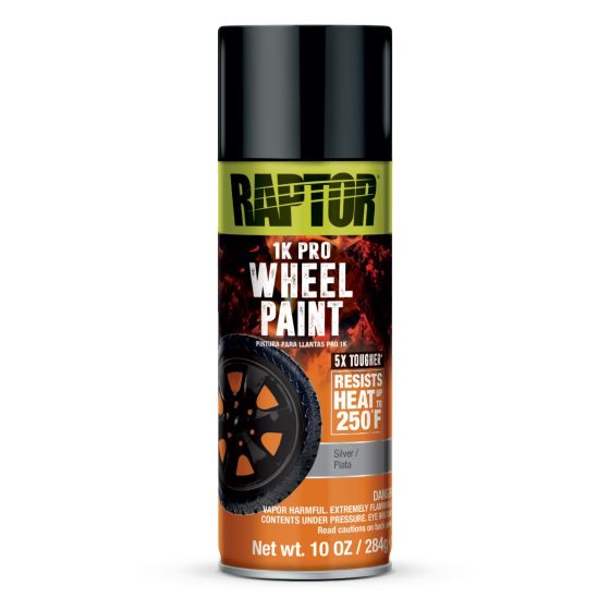 Raptor 1K Wheel Paint Silver 300 mL - U-POL 4908